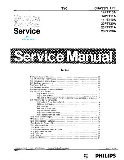 Philips ESQUEMA DE TV   MODELO 20PT120A  Philips TV 20PT120A chassis L7.L ESQUEMA_DE_TV_PHILIPS_MODELO_20PT120A.zip