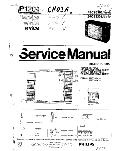 Philips naamloos  Philips TV 26CS3395 naamloos.pdf