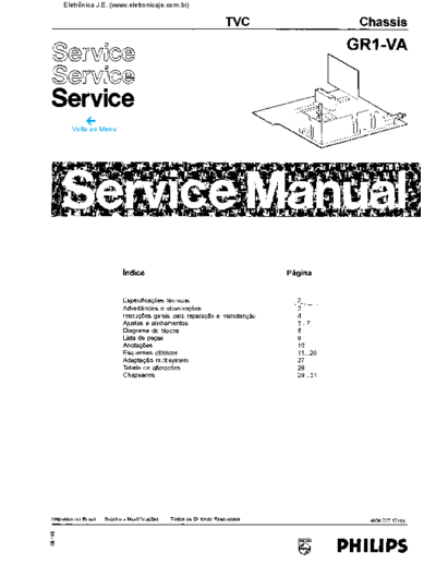 Philips tv philips 20gl1045 20gl1346 chassis gr1 va  Philips TV GR1-VA chassis tv_philips_20gl1045_20gl1346_chassis_gr1_va.pdf