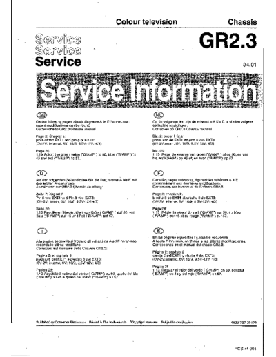 Philips GR2.3  Philips TV GR2.3 chassis GR2.3.pdf