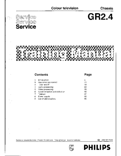 Philips gr2.4 training 132  Philips TV GR2.4 aa chassis gr2.4_training_132.pdf