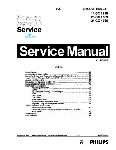 Philips manual servico tv   chassis gr6 al  Philips TV GR6AL chassis manual_servico_tv_philips_chassis_gr6_al.pdf