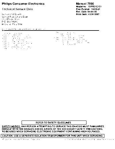 Philips philips 19pr21c121 chassis j8 sm  Philips TV J8 chassis philips_19pr21c121_chassis_j8_sm.pdf