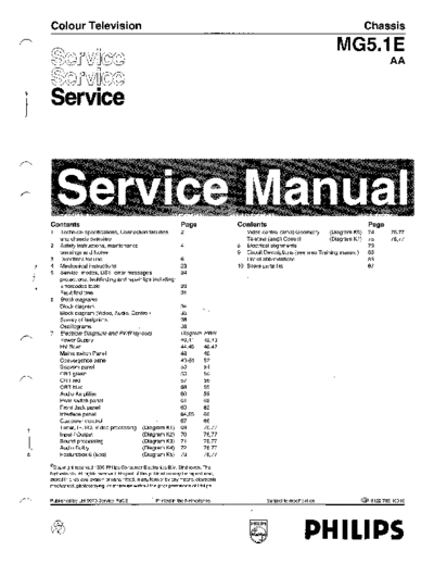 Philips chassis mg5.1e  Philips TV MG5.1 chassis_mg5.1e.pdf