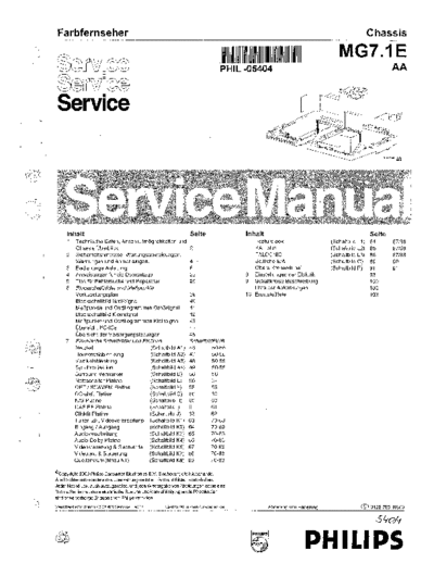 Philips MG71E Service Manual German  Philips TV MG7.1E aa MG71E_Service_Manual_German.pdf