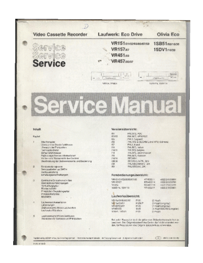 Philips vr151 vr157 vr451 vr457 1sb51 15dv1 sm  Philips Video 1SB51 philips_vr151_vr157_vr451_vr457_1sb51_15dv1_sm.pdf