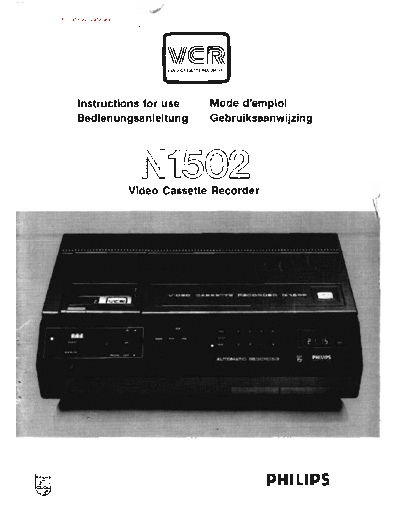 Philips N1502 1  Philips Video N1502 N1502_1.pdf