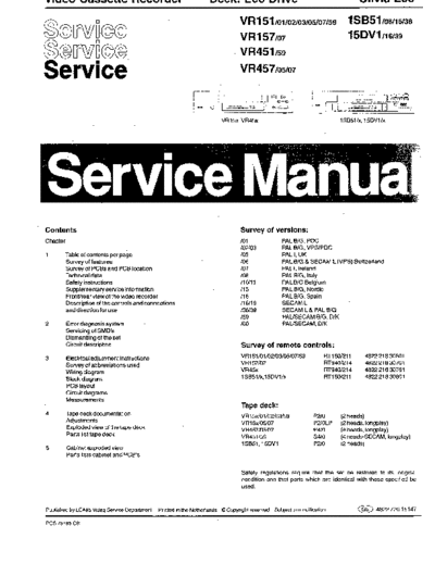 Philips VR451  Philips Video VR451 VR451.pdf