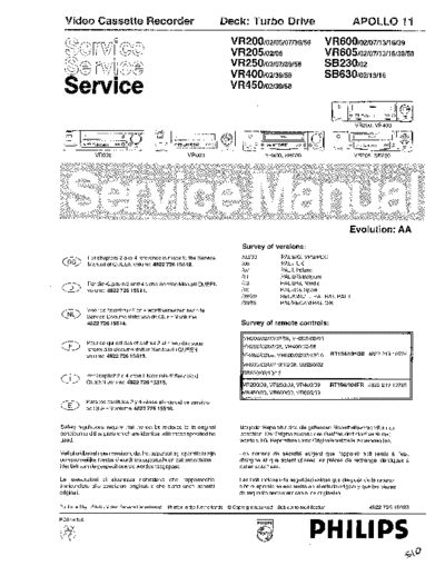 Philips VR20002 ET-SB-EX-SI 1277111501  Philips Video VR605 VR20002_ET-SB-EX-SI_1277111501.pdf