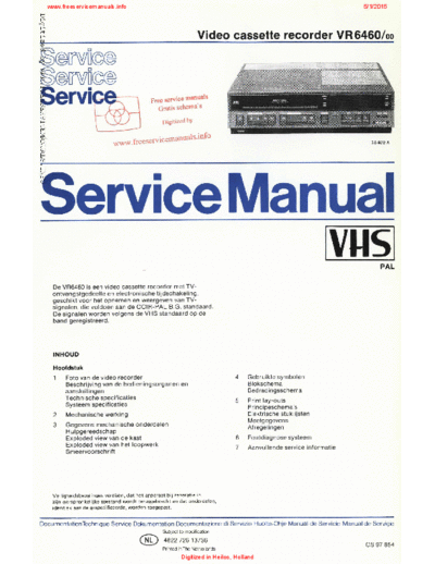 Philips vr6460  Philips Video VR6460 vr6460.pdf