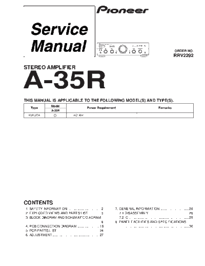 Pioneer hfe pioneer a-35r service en  Pioneer Audio A-35R hfe_pioneer_a-35r_service_en.pdf