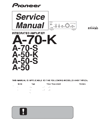 Pioneer hfe pioneer a-50 70 k s service enk  Pioneer Audio A-50-K hfe_pioneer_a-50_70_k_s_service_enk.pdf