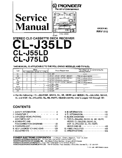 Pioneer hfe   cl-j35ld j55ld j75ld service rrv1215 en  Pioneer Audio CL-J55LD hfe_pioneer_cl-j35ld_j55ld_j75ld_service_rrv1215_en.pdf