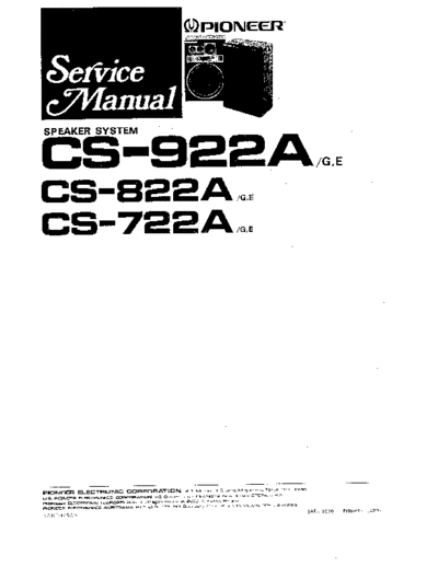 Pioneer hfe pioneer cs-722a 822a 922a service en  Pioneer Audio CS-722A hfe_pioneer_cs-722a_822a_922a_service_en.pdf