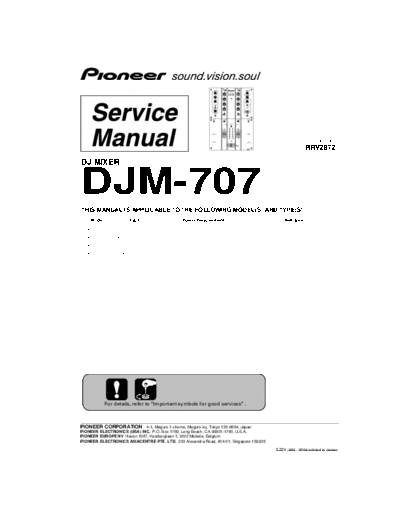 Pioneer hfe pioneer djm-707 service rrv2872 en  Pioneer Audio DJM-707 hfe_pioneer_djm-707_service_rrv2872_en.pdf