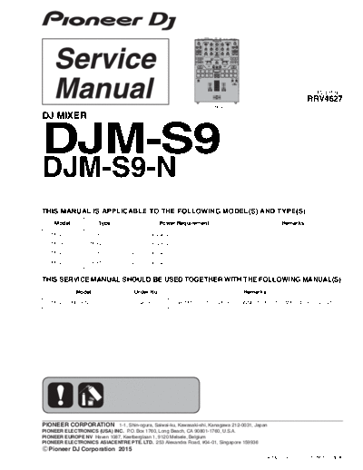 Pioneer pioneer djm-s9 rrv4627 dj-mixer  Pioneer Audio DJM-S9 pioneer_djm-s9_rrv4627_dj-mixer.pdf