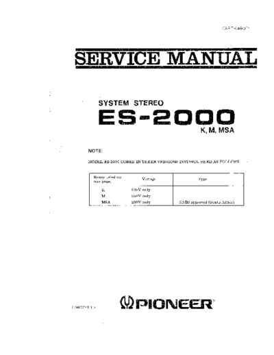 Pioneer hfe pioneer es-2000 service art-048-0 en  Pioneer Audio ES-2000 hfe_pioneer_es-2000_service_art-048-0_en.pdf