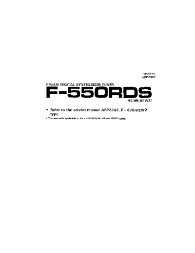 Pioneer hfe   f-550rds he hb hewzi schematic en  Pioneer Audio F-550 hfe_pioneer_f-550rds_he_hb_hewzi_schematic_en.pdf