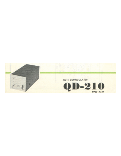 Pioneer Pioneer-QD-210-Schematic  Pioneer Audio QD-210 Pioneer-QD-210-Schematic.pdf