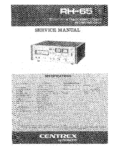 Pioneer hfe   rh-65 service en  Pioneer Audio RH-65 hfe_pioneer_rh-65_service_en.pdf