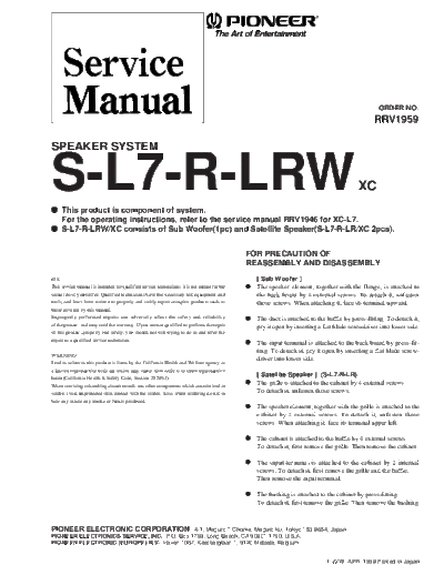 Pioneer hfe pioneer s-l7-r-lrw service rrv1959 en  Pioneer Audio S-L7-R-LRW hfe_pioneer_s-l7-r-lrw_service_rrv1959_en.pdf