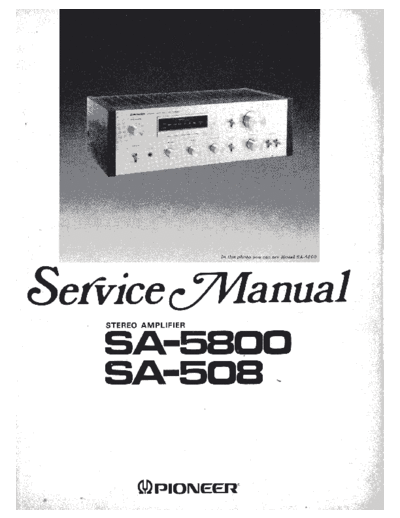 Pioneer Pioneer-SA-508-B-Service-Manual  Pioneer Audio SA-508-B Pioneer-SA-508-B-Service-Manual.pdf