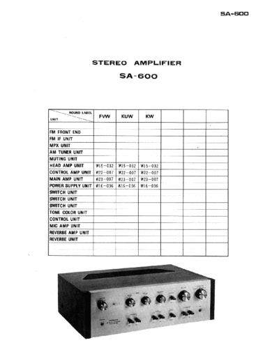 Pioneer hfe   sa-600 schematics  Pioneer Audio SA-600 hfe_pioneer_sa-600_schematics.pdf