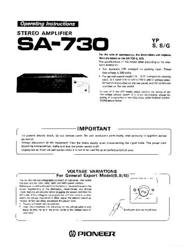Pioneer hfe pioneer sa-730 en  Pioneer Audio SA-730 hfe_pioneer_sa-730_en.pdf