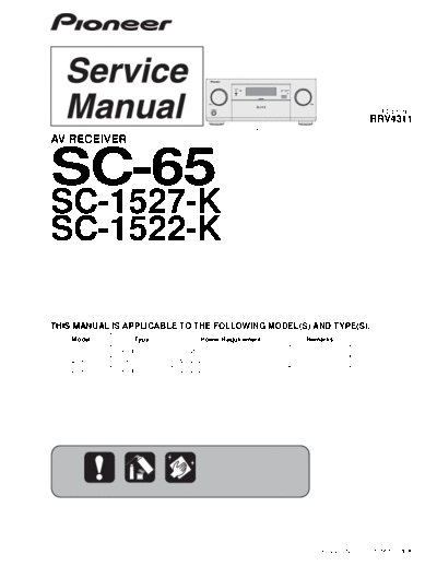 Pioneer hfe pioneer sc-65 1522-k 1527-k service en  Pioneer Audio SC-65 hfe_pioneer_sc-65_1522-k_1527-k_service_en.pdf