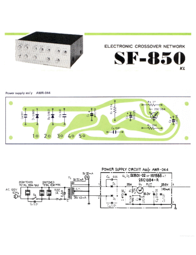 Pioneer hfe   sf-850 schematic en  Pioneer Audio SF-850 hfe_pioneer_sf-850_schematic_en.pdf