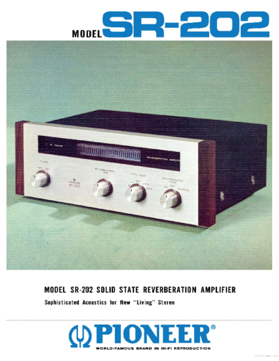 Pioneer hfe pioneer sr-202 brochure en  Pioneer Audio SR-202 hfe_pioneer_sr-202_brochure_en.pdf