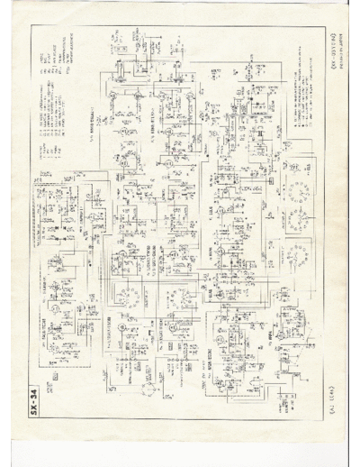 Pioneer Pioneer SX34 Schematic  Pioneer Audio SX-34 Pioneer SX34 Schematic.pdf
