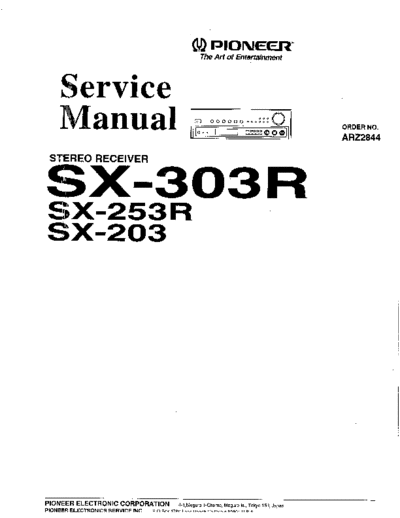 Pioneer hfe   sx-203 253r 303r schematics  Pioneer Audio SX-203 hfe_pioneer_sx-203_253r_303r_schematics.pdf
