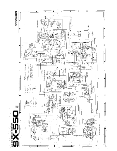Pioneer hfe pioneer sx-550 schematic imp scan  Pioneer Audio SX-550 hfe_pioneer_sx-550_schematic_imp_scan.pdf