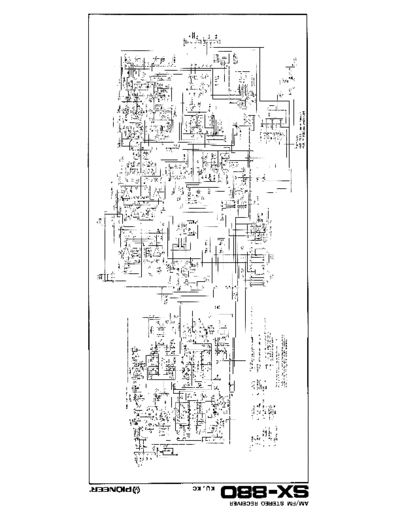 Pioneer hfe pioneer sx-880 schematic ku kc low res  Pioneer Audio SX-880 hfe_pioneer_sx-880_schematic_ku_kc_low_res.pdf