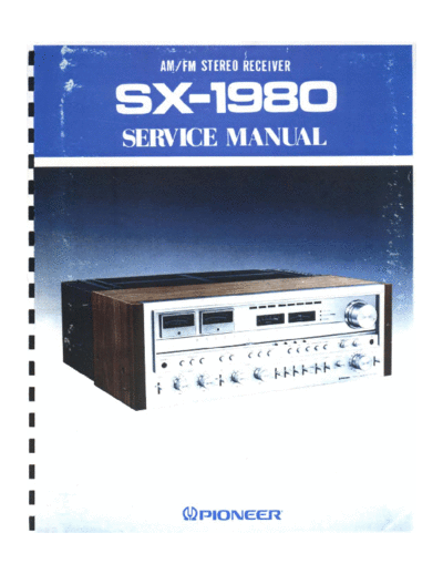 Pioneer SX-1980  Pioneer Audio SX-1980 Pioneer SX-1980.pdf