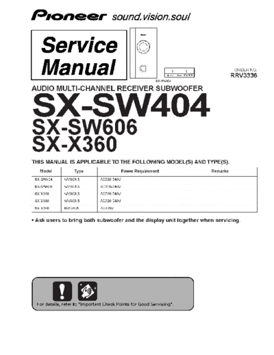 Pioneer hfe pioneer sx-sw404 sw606 x360 service  Pioneer Audio SX-X360 hfe_pioneer_sx-sw404_sw606_x360_service.pdf