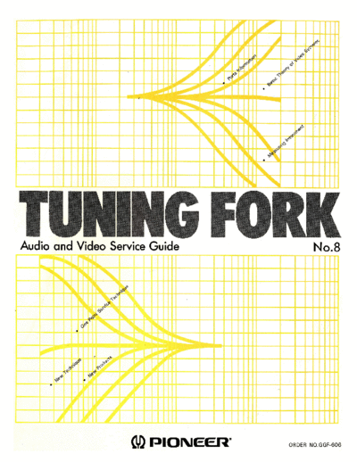 Pioneer hfe   tuning fork no8  Pioneer Audio Tuning Fork Service Guide hfe_pioneer_tuning_fork_no8.pdf