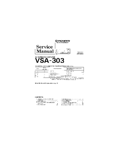Pioneer hfe   vsa-303 service  Pioneer Audio VSA-303 hfe_pioneer_vsa-303_service.pdf