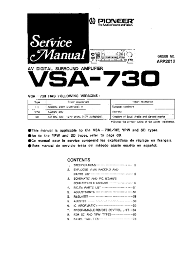 Pioneer hfe   vsa-730 service  Pioneer Audio VSA-730 hfe_pioneer_vsa-730_service.pdf