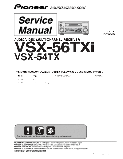 Pioneer VSX-54 56 RRV2990  Pioneer Audio VSX-54-56 VSX-54_56_RRV2990.pdf