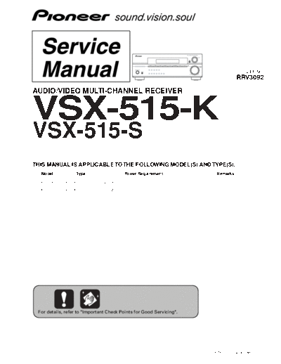 Pioneer hfe pioneer vsx-515-k s service en  Pioneer Audio VSX-515 hfe_pioneer_vsx-515-k_s_service_en.pdf