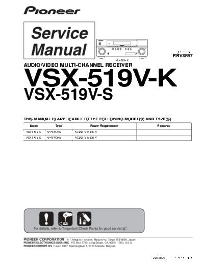 Pioneer hfe pioneer vsx-519v-k-s service rrv3897 en  Pioneer Audio VSX-519V hfe_pioneer_vsx-519v-k-s_service_rrv3897_en.pdf