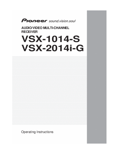 Pioneer hfe pioneer vsx-1014-s 2014i-g en  Pioneer Audio VSX-1014-2014 hfe_pioneer_vsx-1014-s_2014i-g_en.pdf