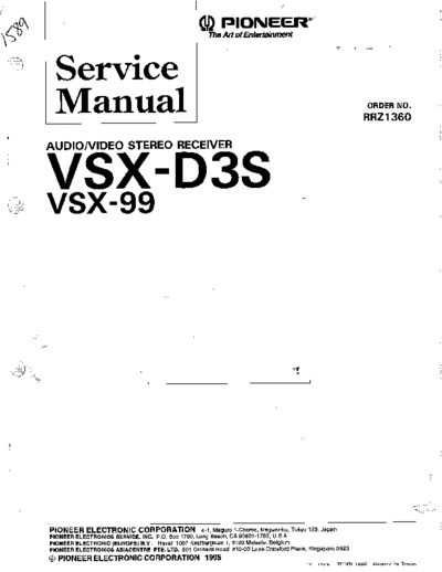 Pioneer VSX-D3S  Pioneer Audio VSX-D3S VSX-D3S.pdf