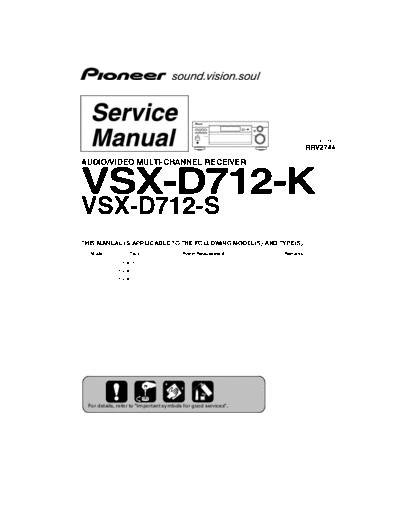 Pioneer hfe pioneer vsx-d712 service rrv2744  Pioneer Audio VSX-D712 hfe_pioneer_vsx-d712_service_rrv2744.pdf