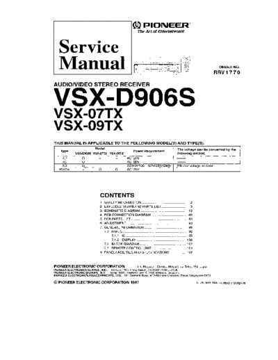 Pioneer VSX-07 09 D906 RRV1770  Pioneer Audio VSX-D906 VSX-07_09_D906_RRV1770.pdf