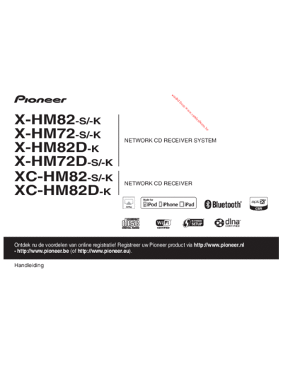 Pioneer PIONEER M NL X-HM72-K  Pioneer Audio X-HM82 PIONEER_M_NL_X-HM72-K.pdf