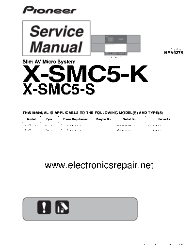 Pioneer pioneer x-smc5-k-s  Pioneer Audio X-SMC5-K-S pioneer_x-smc5-k-s.pdf
