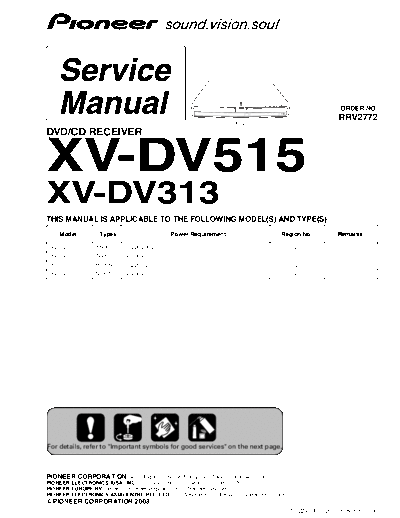 Pioneer rrv2772 xv dv515 649  Pioneer Audio XV-DV515 rrv2772_xv_dv515_649.pdf